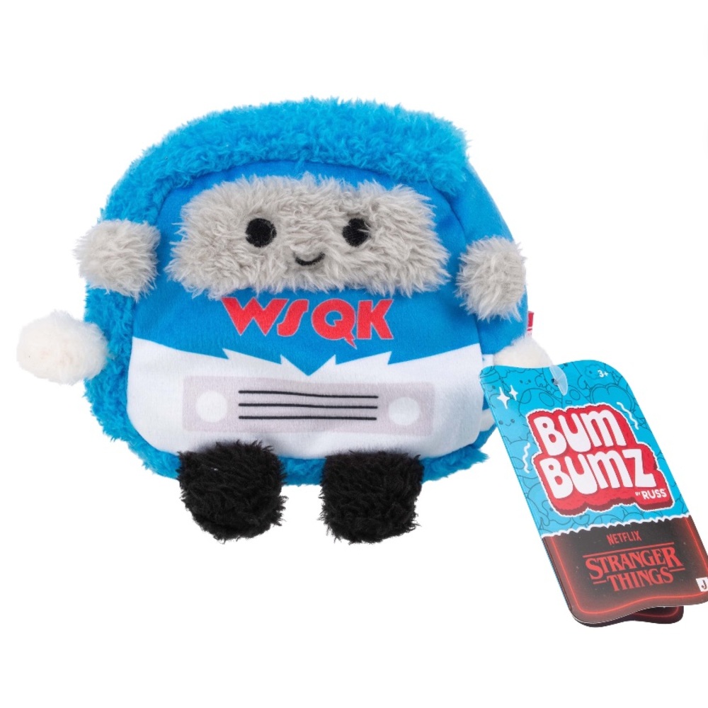 Stranger Things Blue Plush Van Toy Bum  Bumz 4.5”